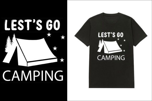 Camping T-shirt Design 08: Graphics for T-Shirt Designs