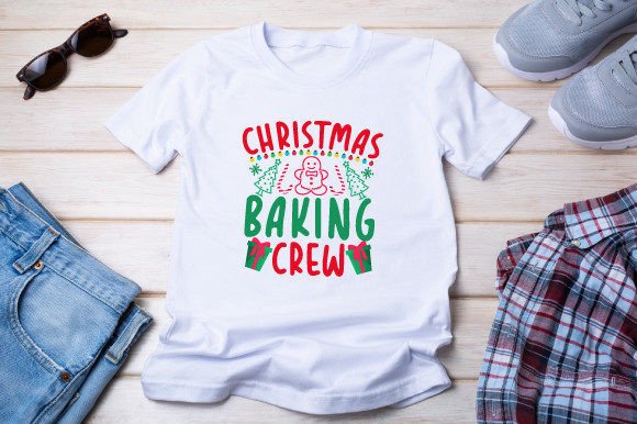 Christmas Baking Crew Graphics & T-Shirt Designs