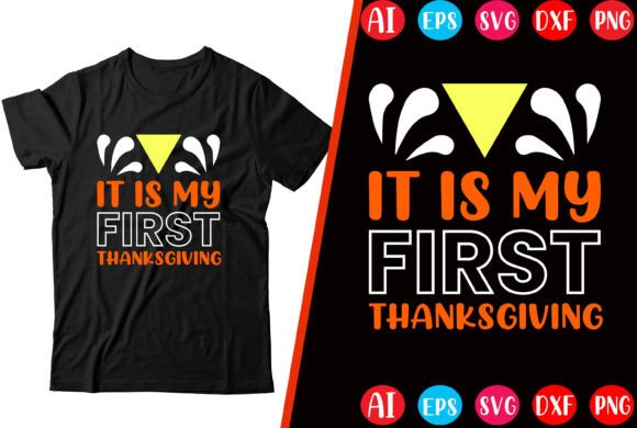 First Thanksgiving Graphics for T-Shirt Designs