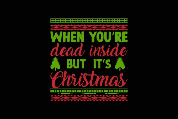 Funny Christmas Sweaters Design: Graphics for T-Shirt Designs