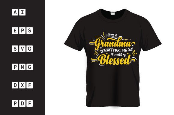 Grandma Graphics for Bold T-Shirt Designs