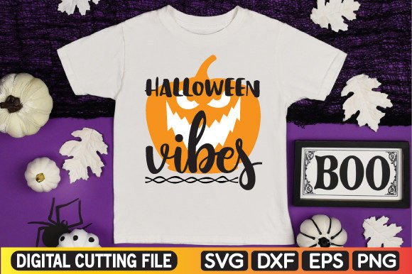 Halloween Vibes Graphics for T-Shirt Designs
