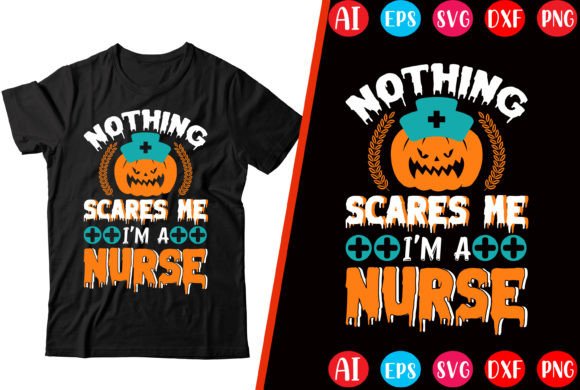 Nurse Halloween Graphics & T-Shirt Designs