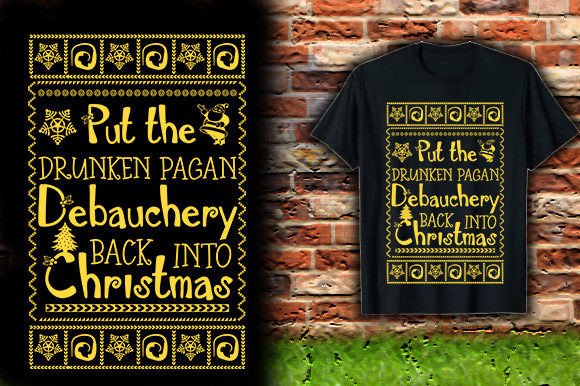 Reviewing the Drunken Pagan Debauchery Design
