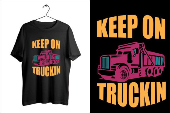 Truck T-shirt Design 07: Graphics for T-Shirt Designs